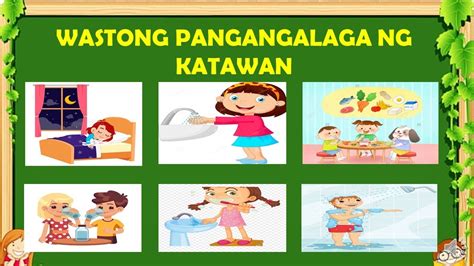 Pangangalaga, Pagpapahalaga at Paglilinis sa .